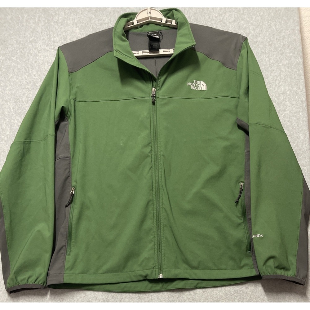 The North Face Apex Nimble Jacket Men's Size XL Green Gray